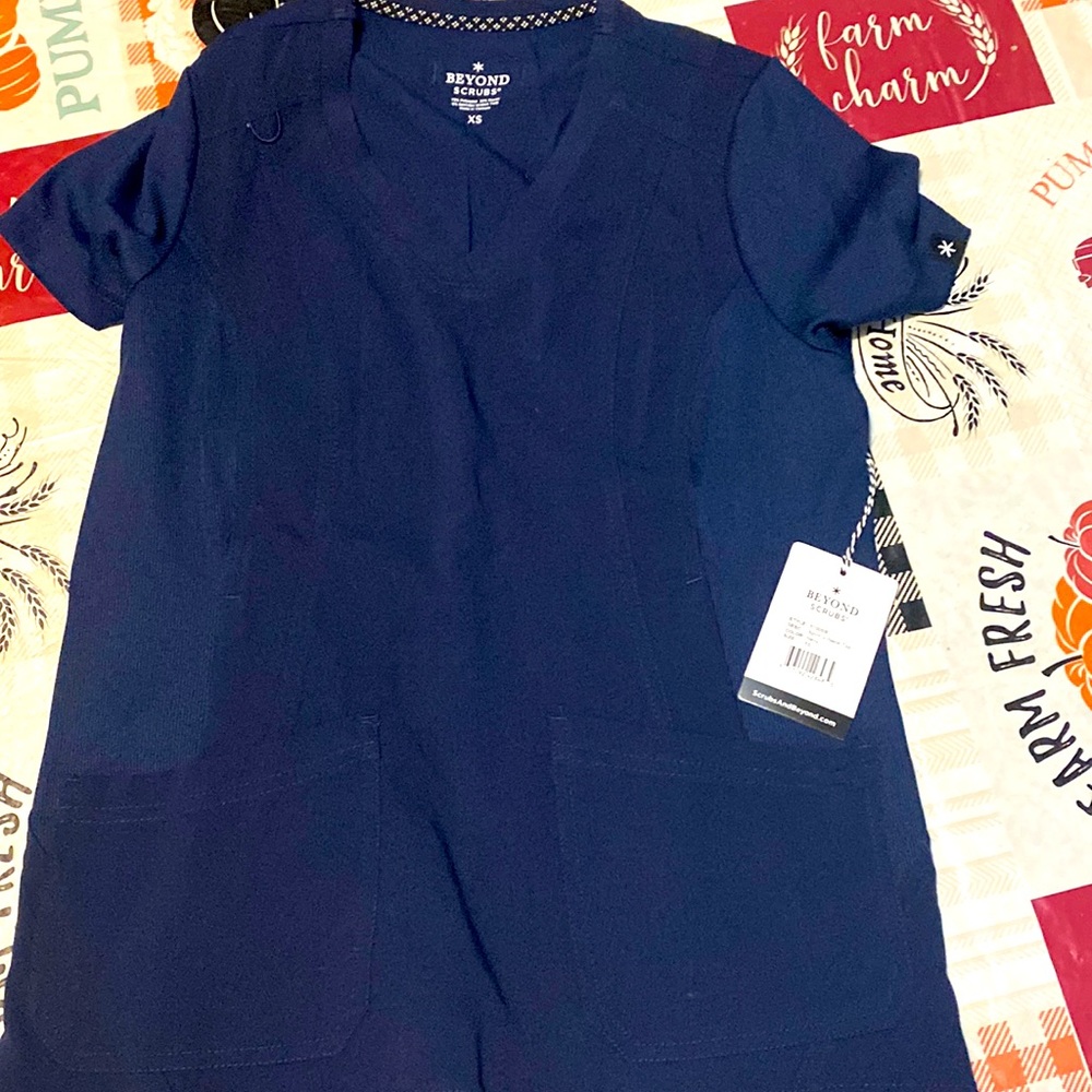 Beyond scrubs scrub top